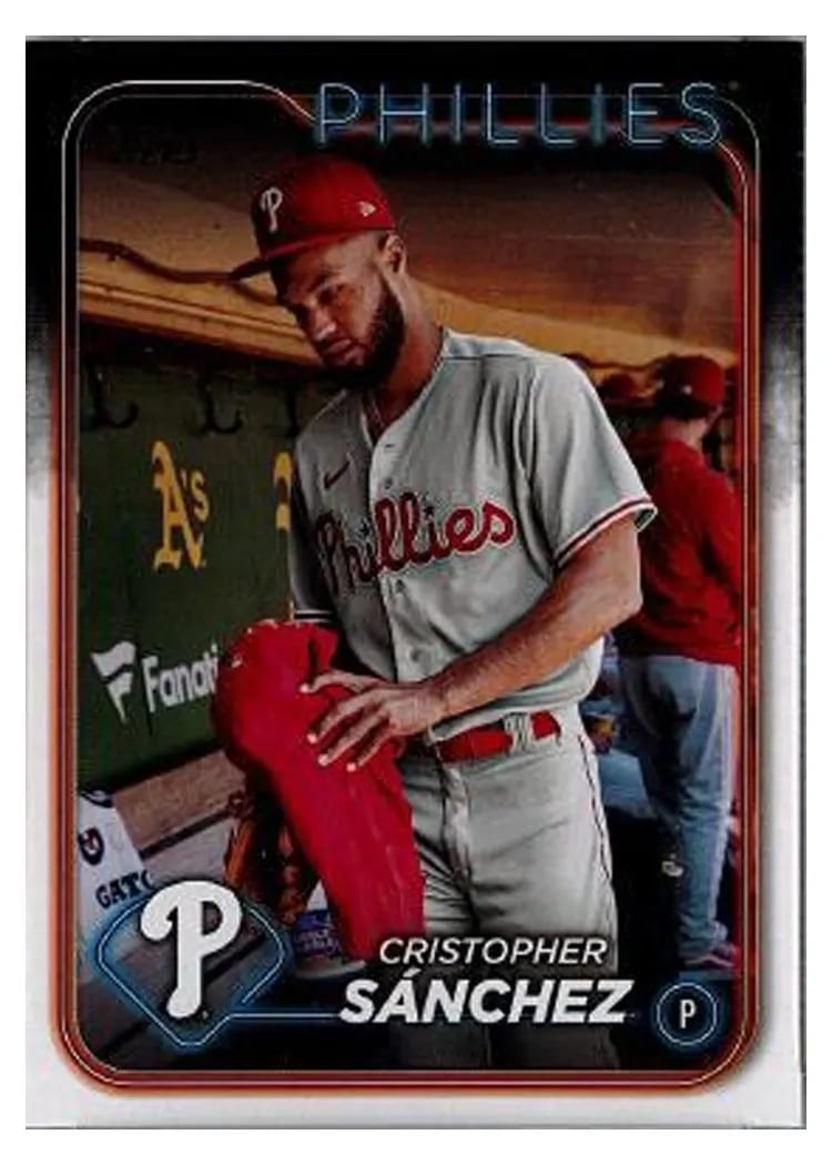 2024 Topps Update Base Set Cristopher Sánchez #US32 card