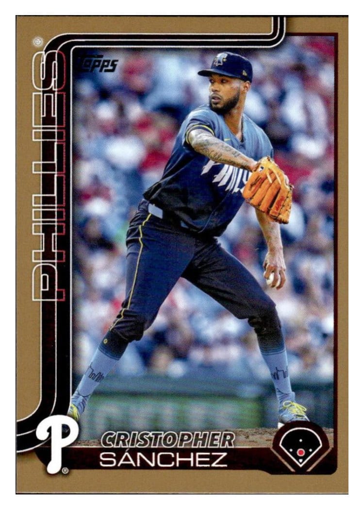 2025 Topps Base Set Cristopher Sánchez #109 card