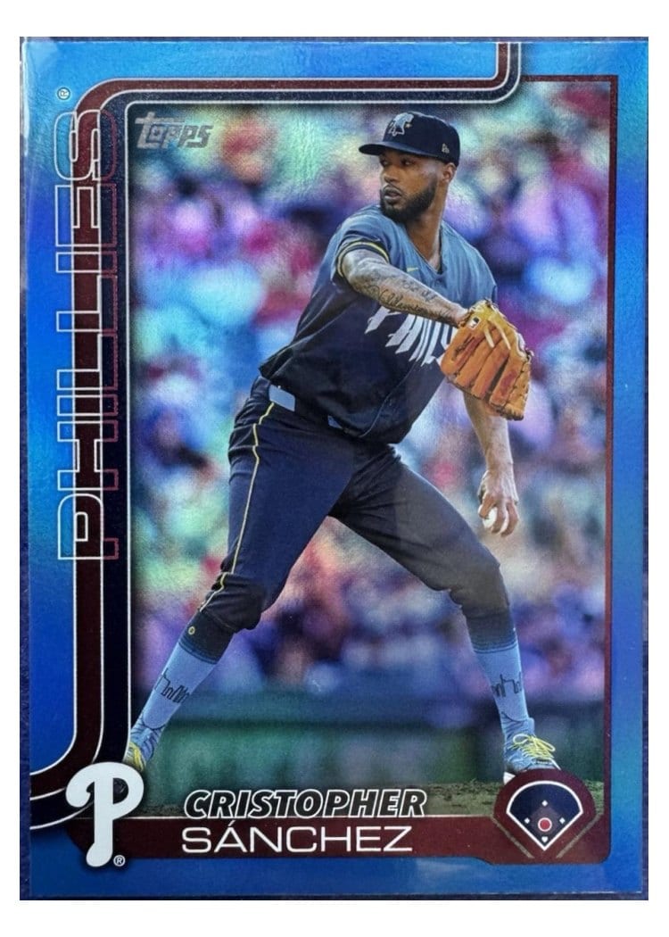 2025 Topps Base Set Cristopher Sánchez #109 card