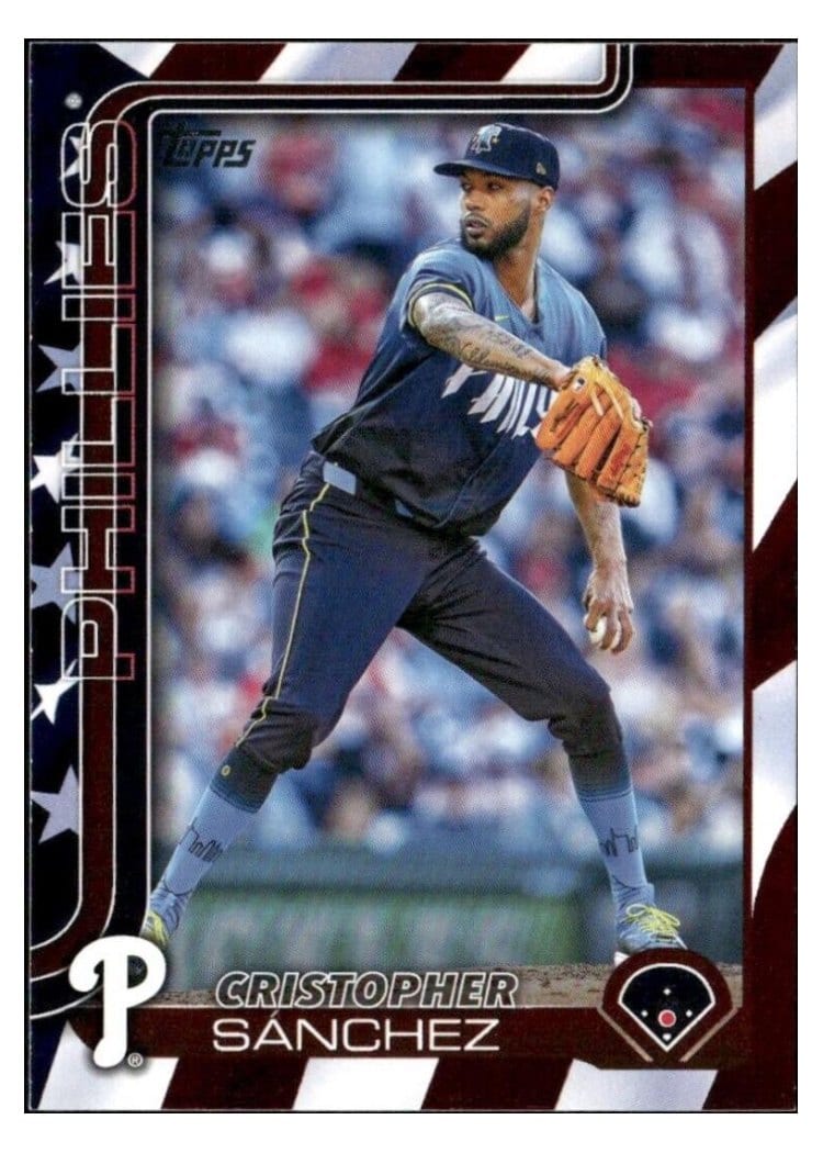 2025 Topps Base Set Cristopher Sánchez #109 card