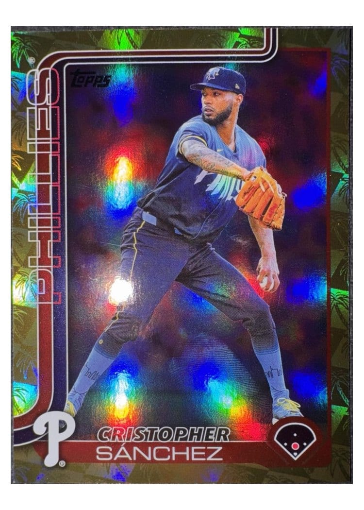 2025 Topps Base Set Cristopher Sánchez #109 card