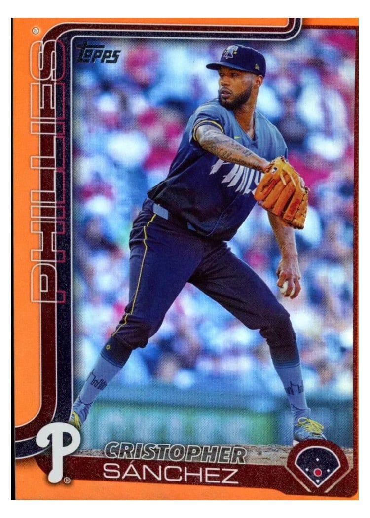 2025 Topps Base Set Cristopher Sánchez #109 card