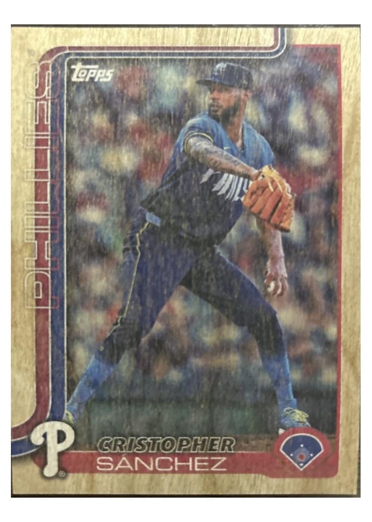 2025 Topps Base Set Cristopher Sánchez #109 card