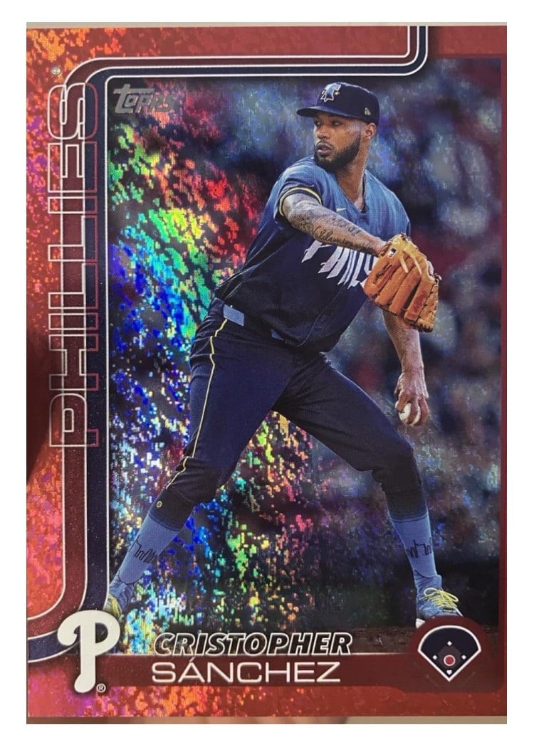 2025 Topps Base Set Cristopher Sánchez #109 card