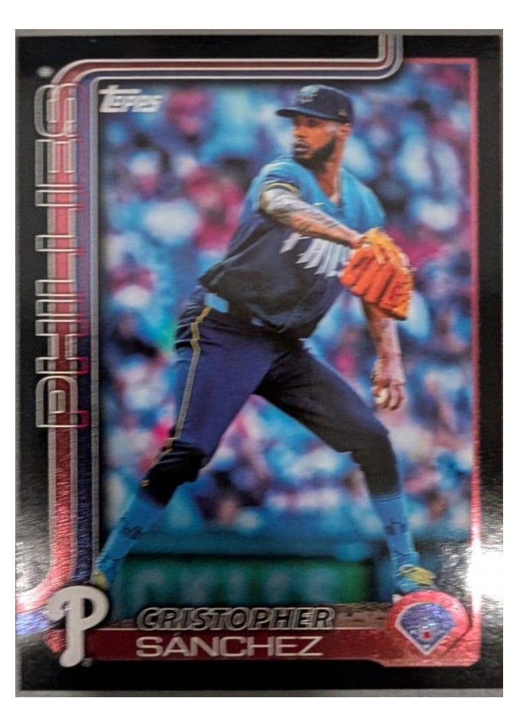 2025 Topps Base Set Cristopher Sánchez #109 card