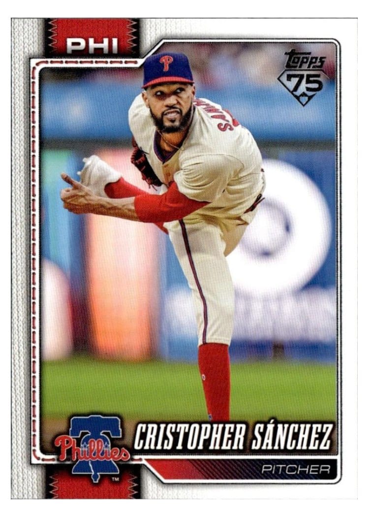 2026 Topps Base Set Cristopher Sánchez #325 card