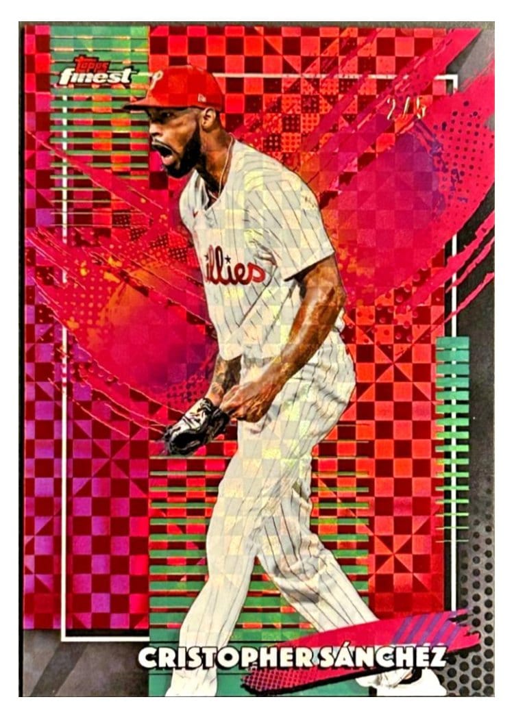 2026 Topps Finest Cristopher Sanchez #226 card