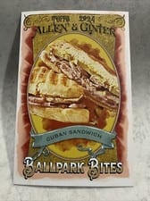 2024 Topps Allen & Ginter Ballpark Bites Boxloader Cuban Sandwich #BPBB-19 card