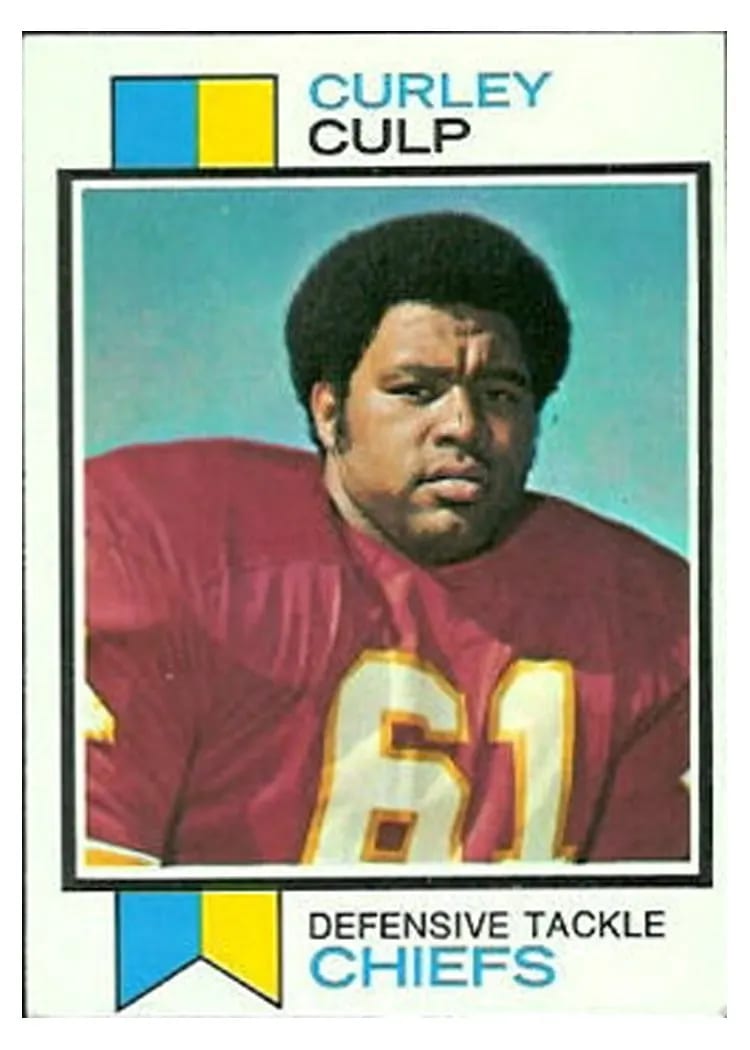 1973 Topps Curley Culp #167 card
