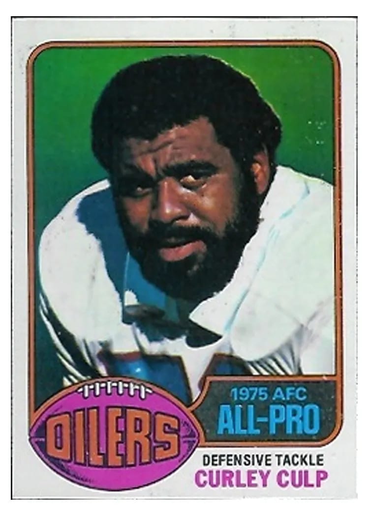1976 Topps Curley Culp #40 card