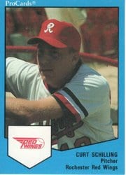 1989 ProCards FutureStars AAA Base Set Curt Schilling #1655 card