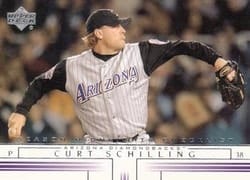 2002 Upper Deck Base Set Curt Schilling #740 card