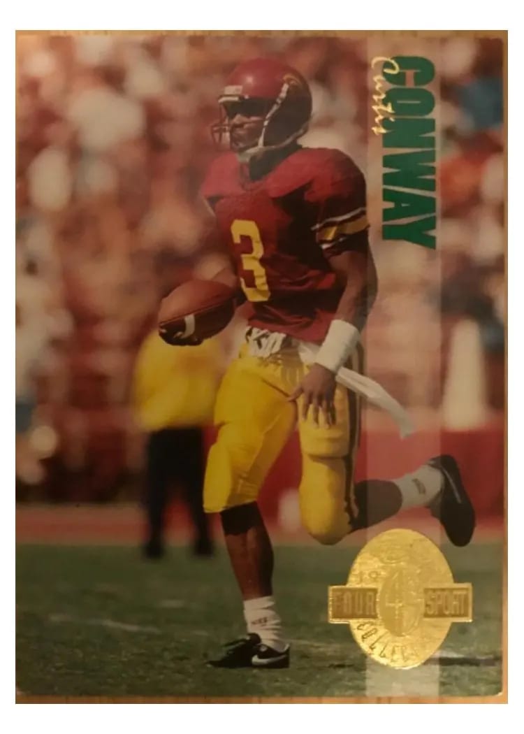 1993 Classic Four Sport Curtis Conway #97 card