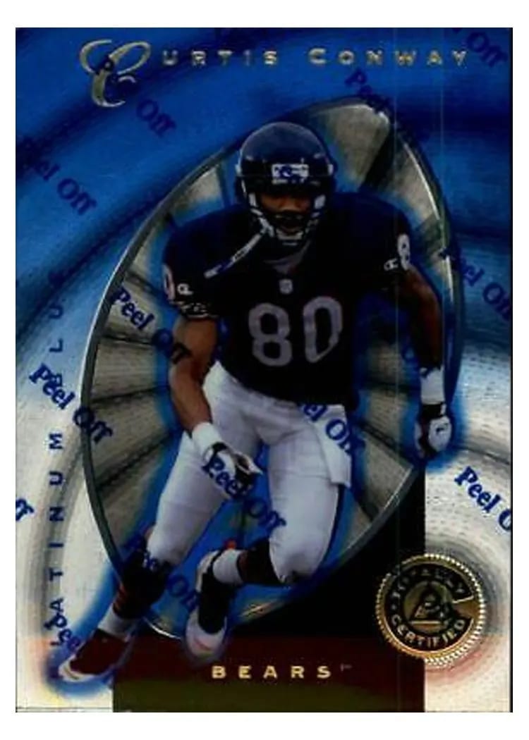 1997 Pinnacle Totally Certified Curtis Conway #73 card
