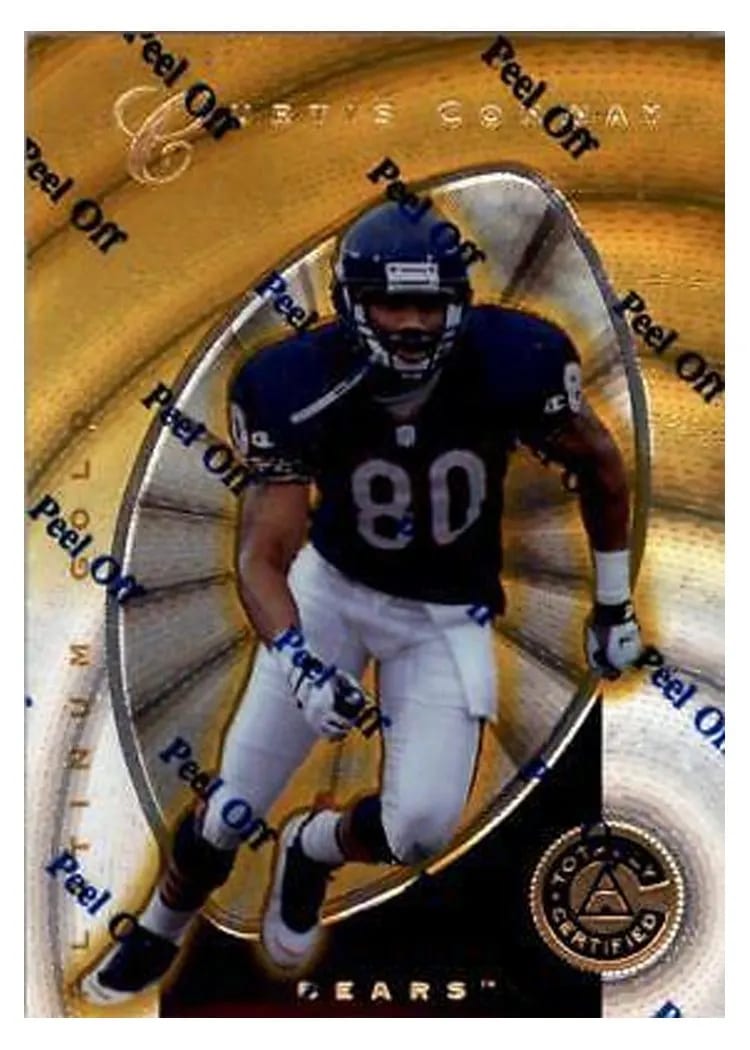 1997 Pinnacle Totally Certified Curtis Conway #73 card