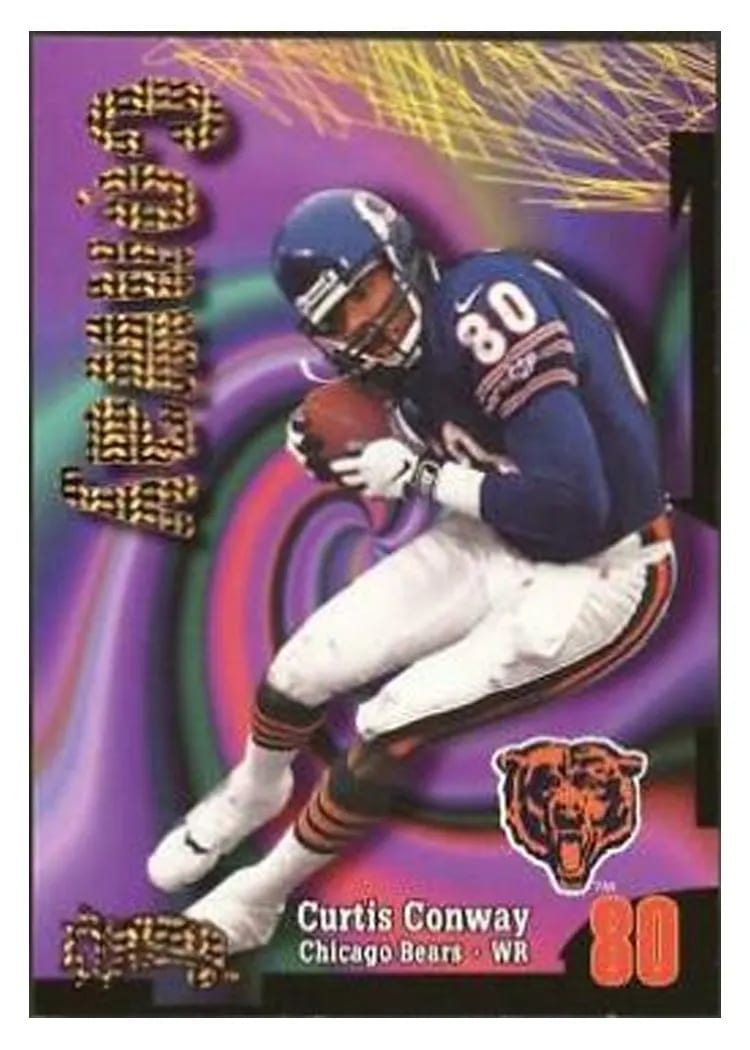 1998 Skybox Thunder Curtis Conway #25 card