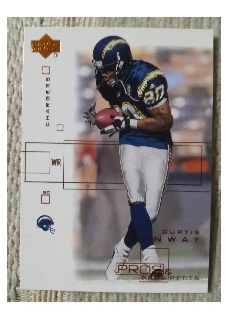 2001 Upper Deck Pros & Prospects Curtis Conway #76 card