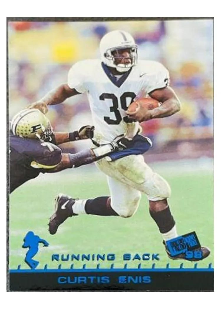 1998 Press Pass Curtis Enis #6 card