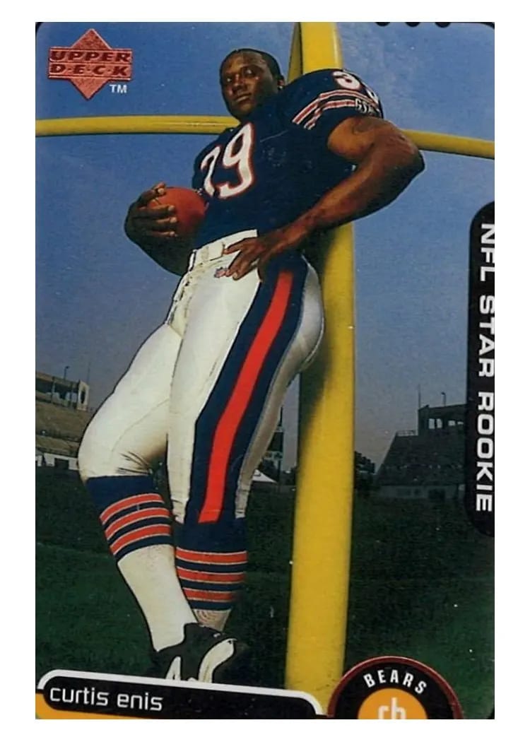 1998 Upper Deck Curtis Enis #5 card