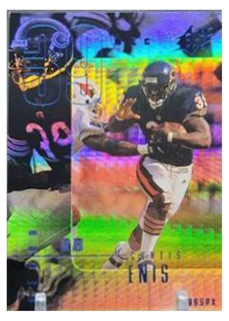 1999 Spx Curtis Enis #18 card