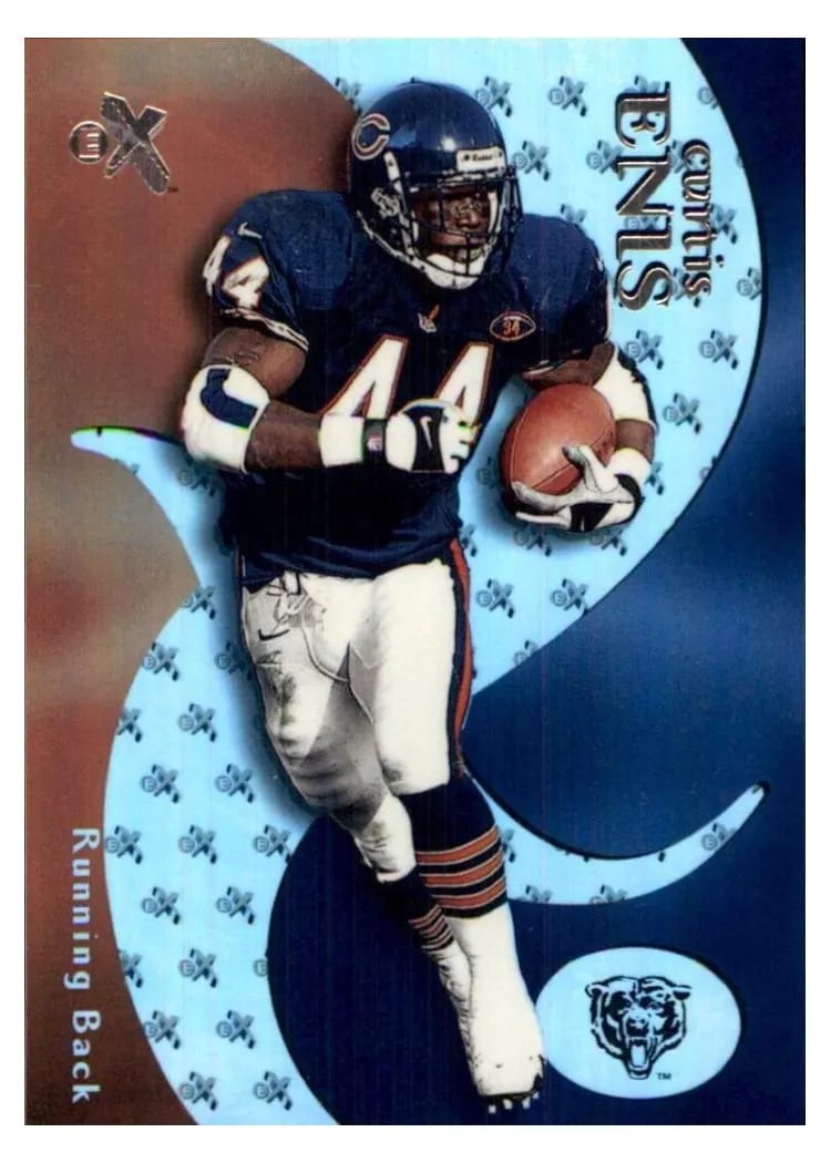 2000 Fleer E X Curtis Enis #46 card