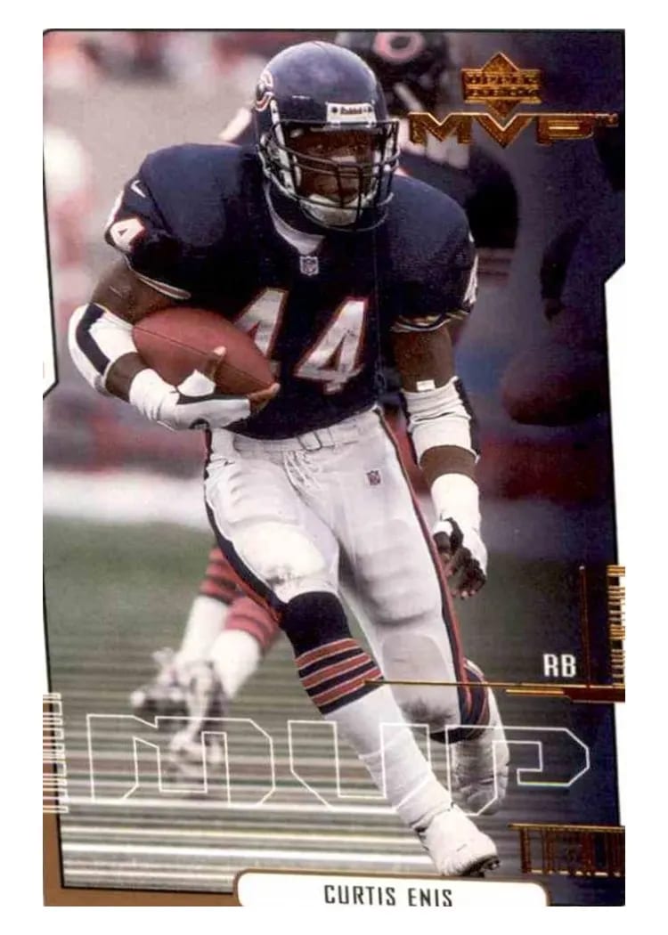 2000 Upper Deck MVP Curtis Enis #29 card
