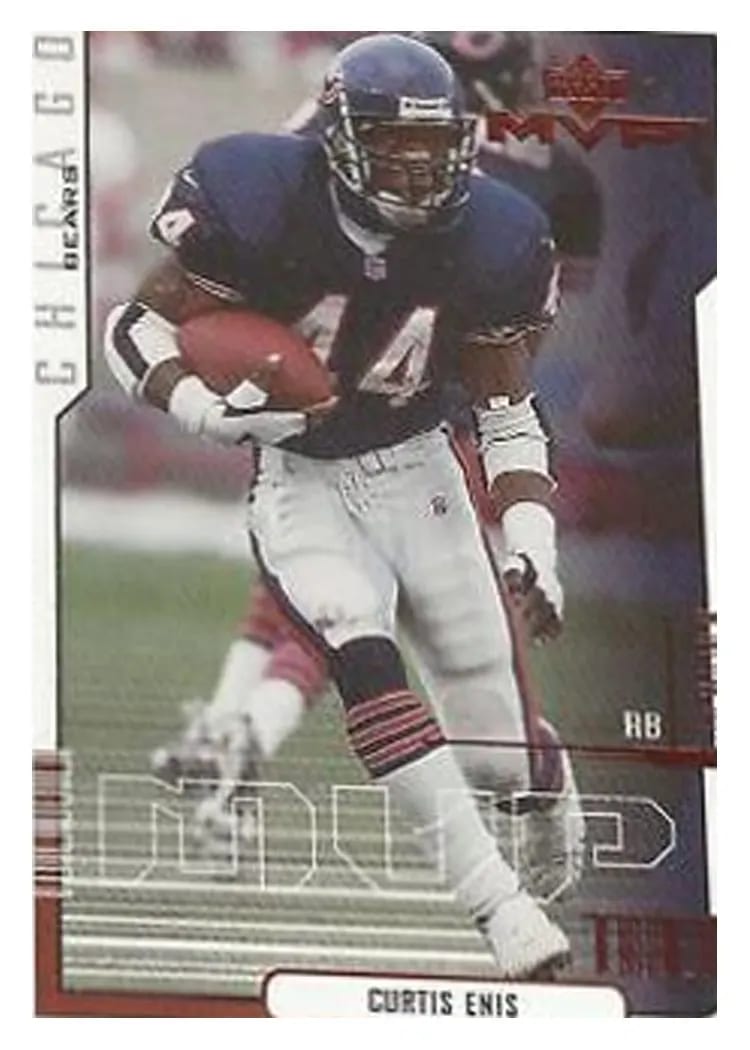 2000 Upper Deck MVP Curtis Enis #29 card