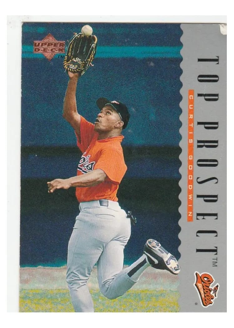 1995 Upper Deck Curtis Goodwin #4 card