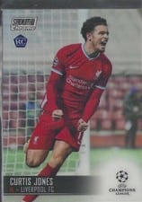 2020 Stadium Club Chrome UEFA Champions League Curtis Jones #23 card
