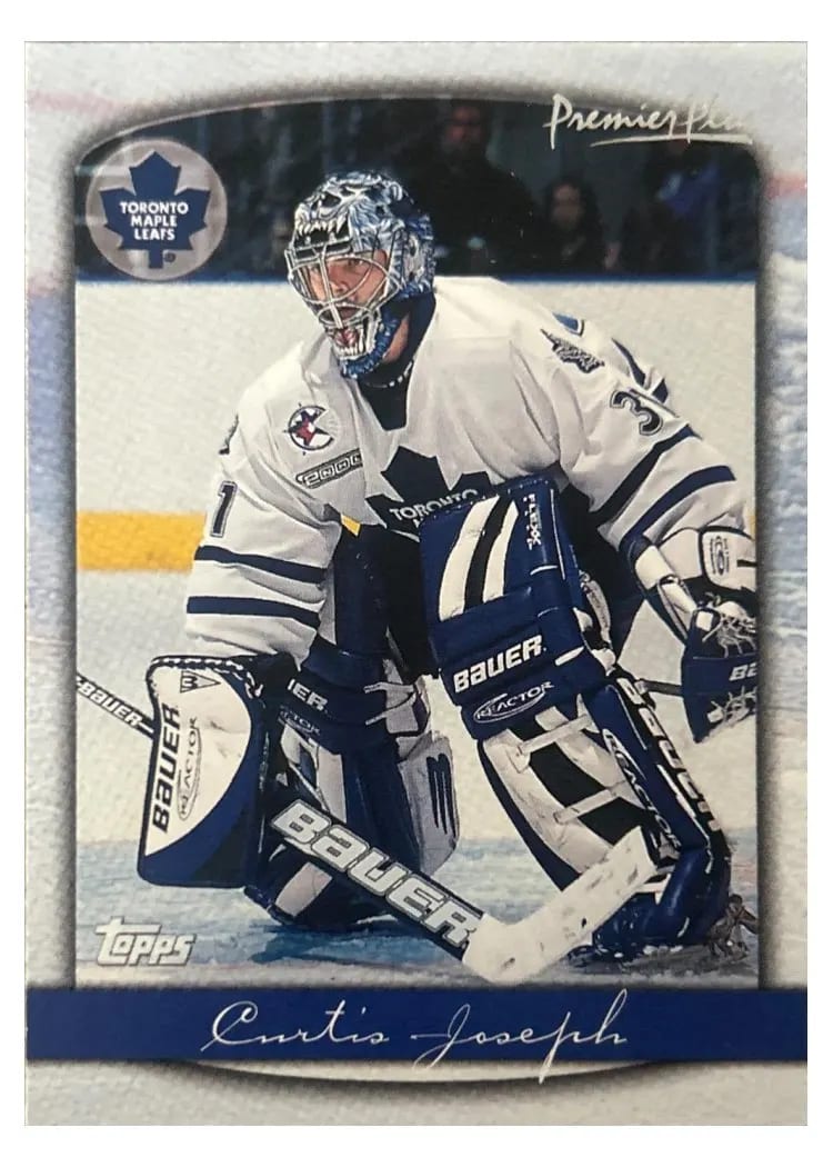 1999 Topps Premier Plus Curtis Joseph #1 card