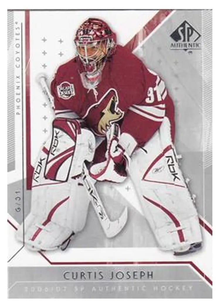 2006 SP Authentic Curtis Joseph #27 card
