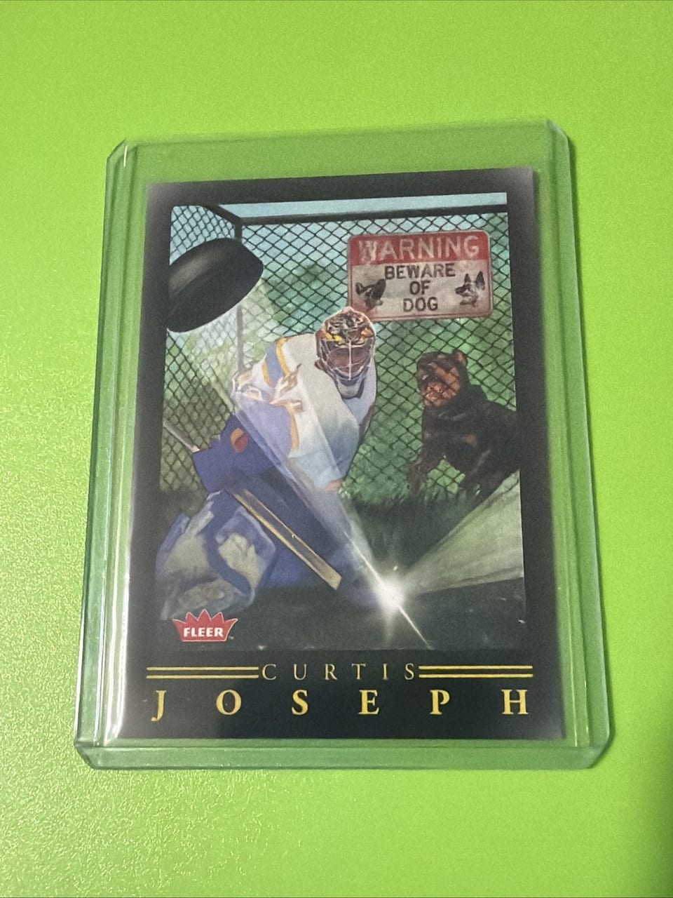 2024-25 Upper Deck Credentials Fleer Pro Visions Legends Curtis Joseph #PV-2 card