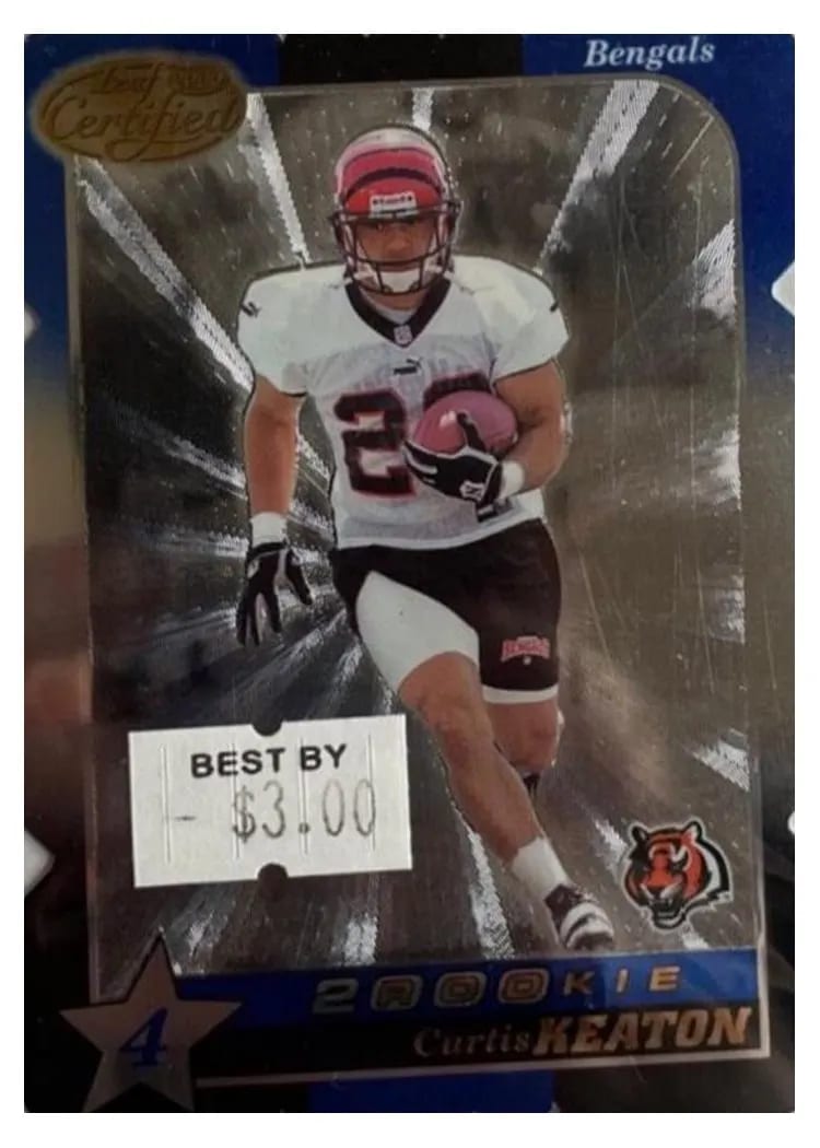 2000 Leaf Certified Curtis Keaton #196 card