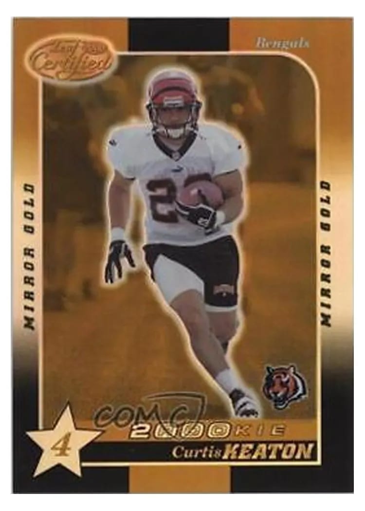 2000 Leaf Certified Curtis Keaton #196 card