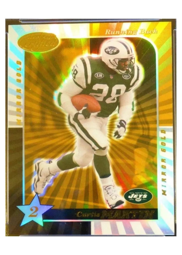 2000 Leaf Certified Curtis Martin #134 card