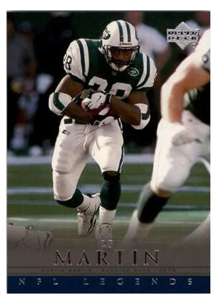 2000 Upper Deck Legends Curtis Martin #49 card