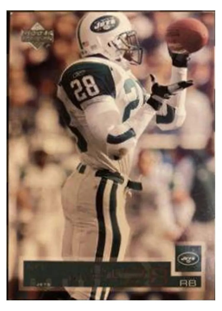 2002 Upper Deck Curtis Martin #117 card