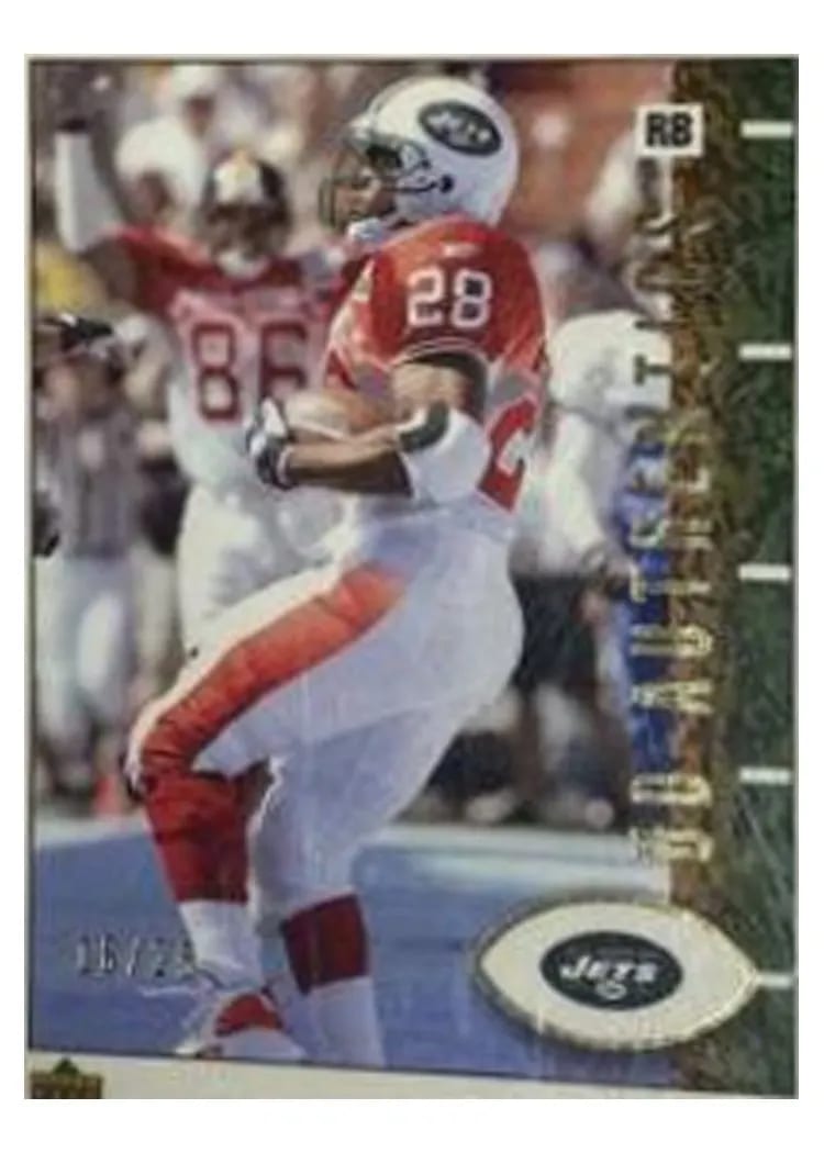 2002 Upper Deck Authentics Curtis Martin #60 card