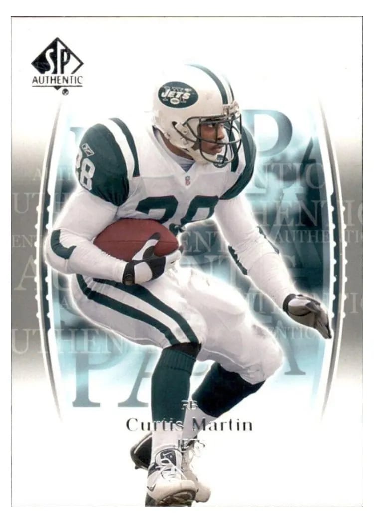 2003 SP Authentic Curtis Martin #36 card