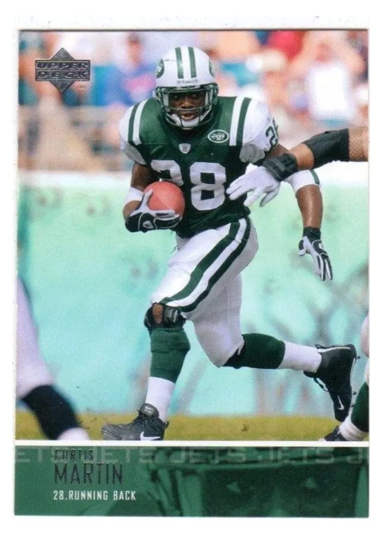 2003 Upper Deck Curtis Martin #62 card