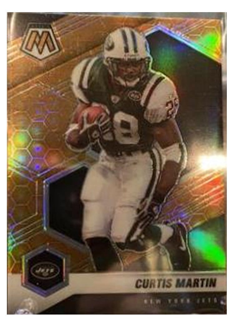 2021 Panini Mosaic Base Set Curtis Martin #156 card
