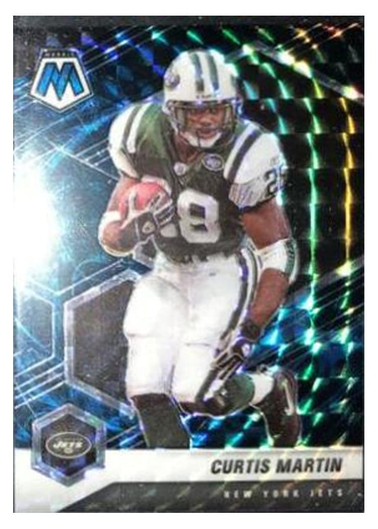 2021 Panini Mosaic Base Set Curtis Martin #156 card