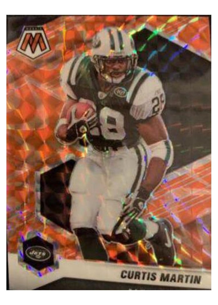 2021 Panini Mosaic Base Set Curtis Martin #156 card