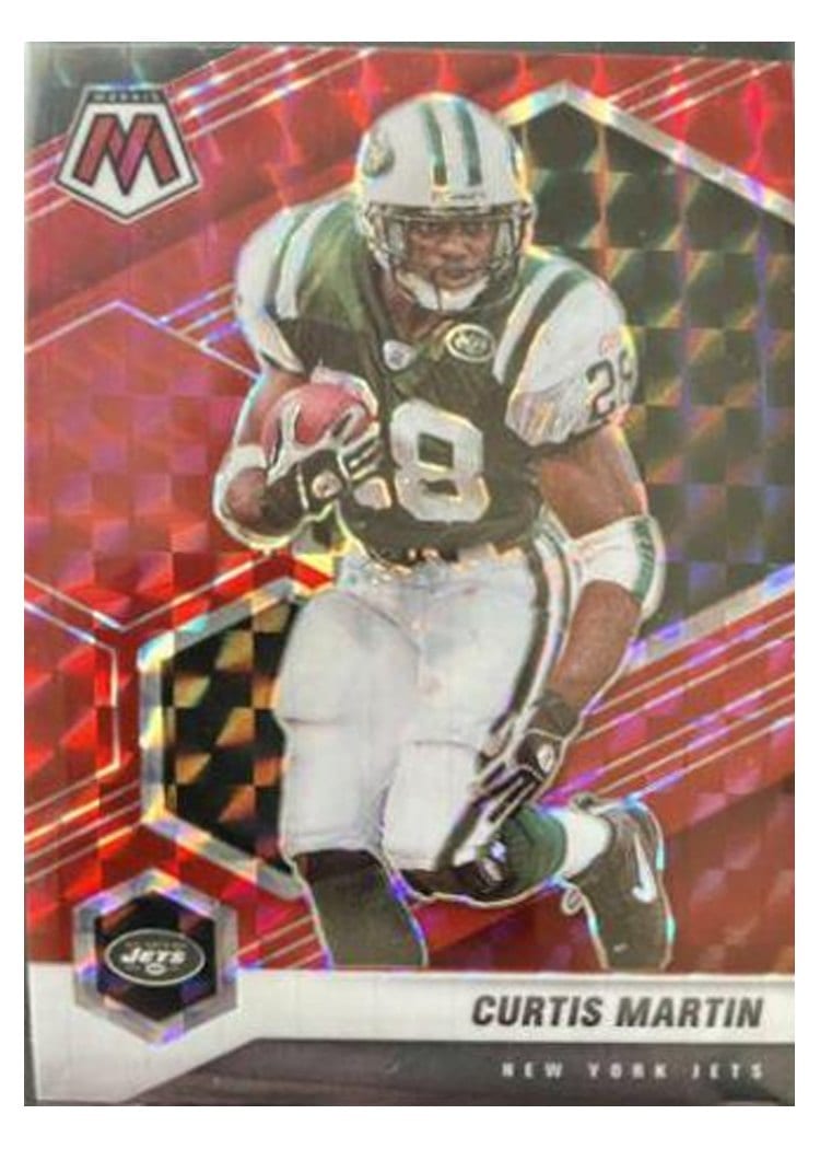 2021 Panini Mosaic Base Set Curtis Martin #156 card