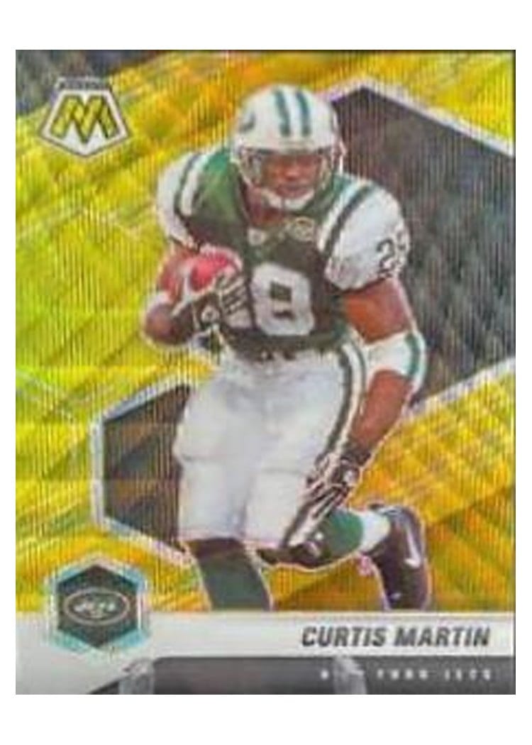 2021 Panini Mosaic Base Set Curtis Martin #156 card