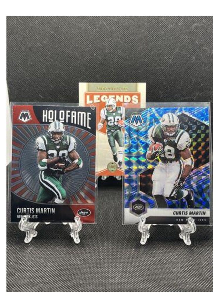 2021 Panini Mosaic Base Set Curtis Martin #156 card