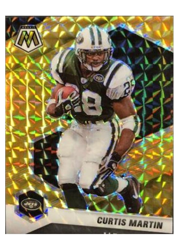 2021 Panini Mosaic Base Set Curtis Martin #156 card