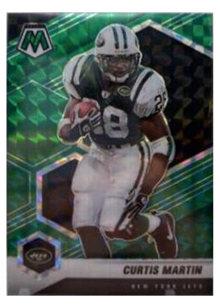 2021 Panini Mosaic Base Set Curtis Martin #156 card