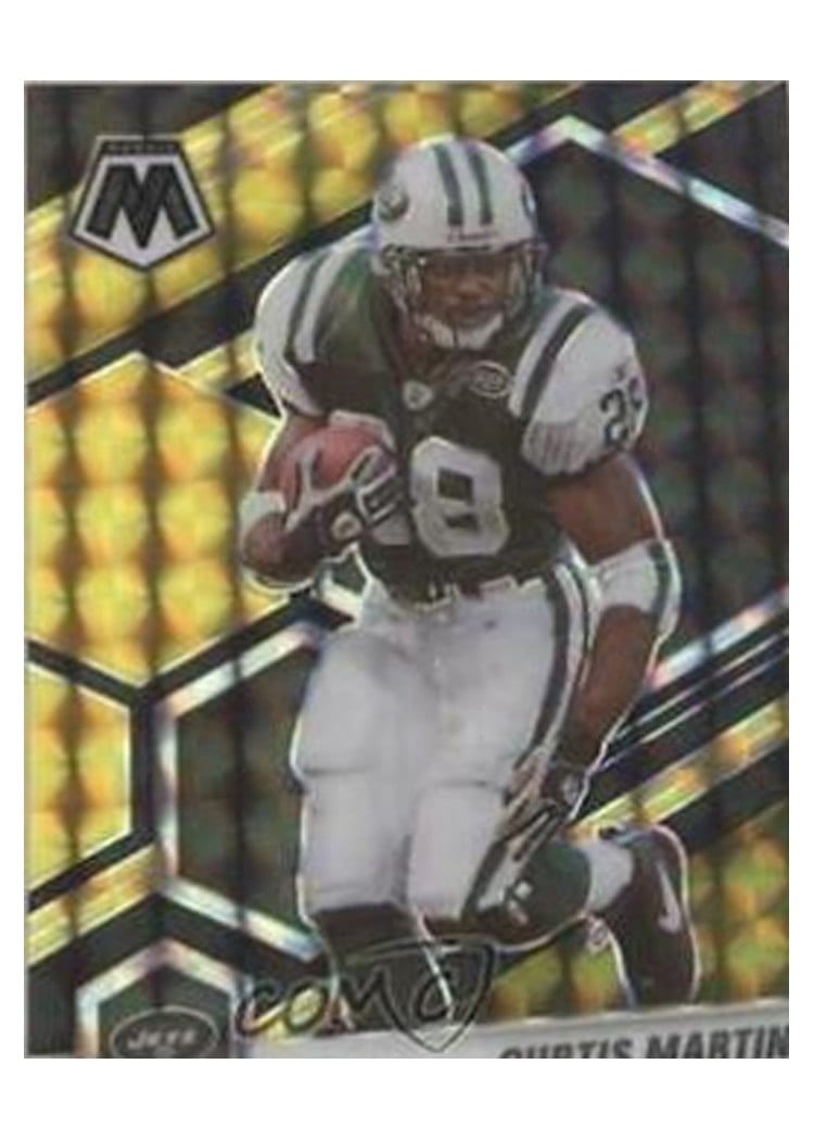 2021 Panini Mosaic Base Set Curtis Martin #156 card