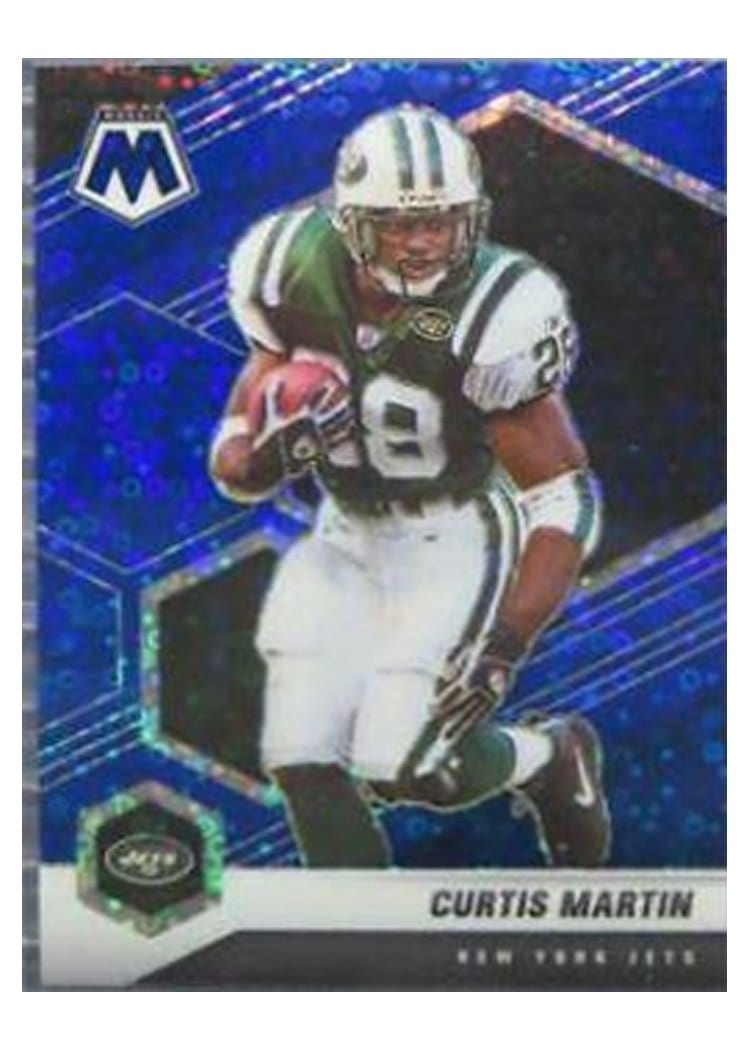 2021 Panini Mosaic Base Set Curtis Martin #156 card